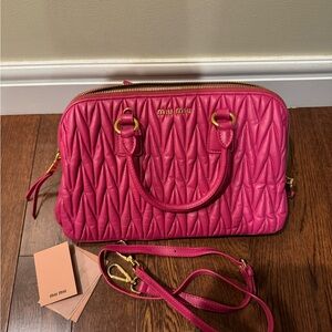 Miu Miu Hot Pink handbag